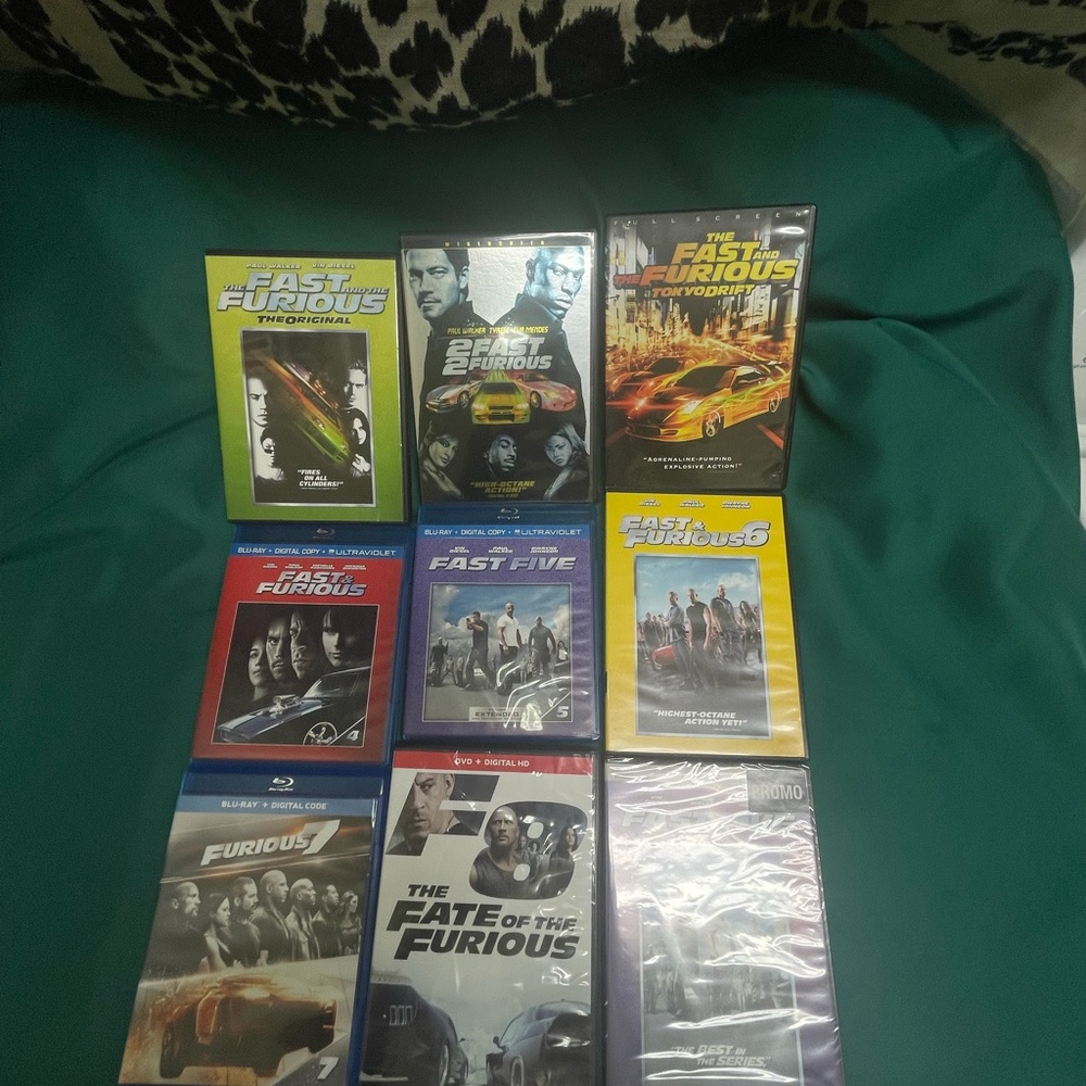 Fast & Furious Movie Collection